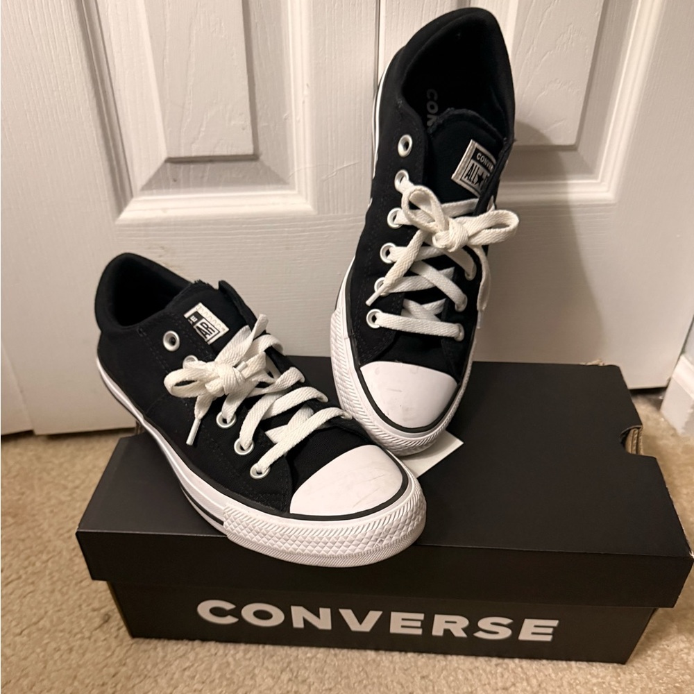 Converse Classic Black and White Low-Tops